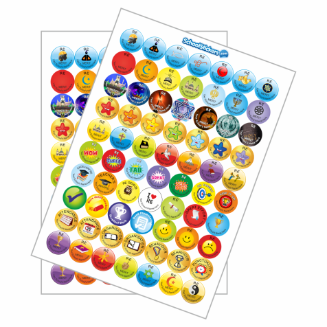 RE Reward Stickers - Variety Pack