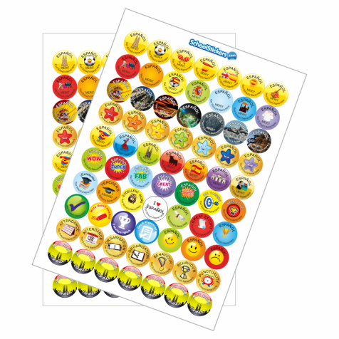 Spanish Reward Stickers - Variety Pack