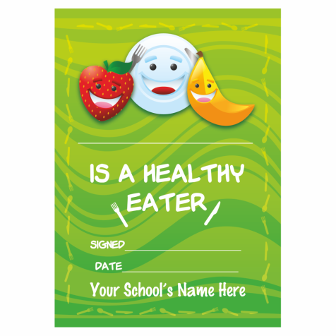 Lunchtime Healthy Eater Certificate