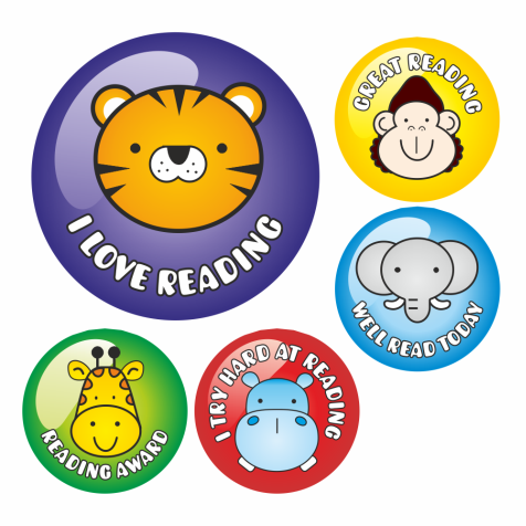 Animal Face Reading Stickers
