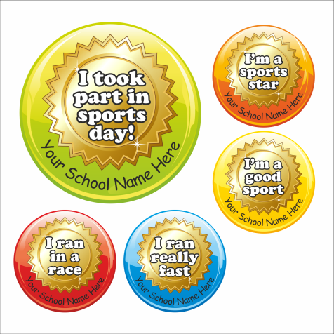 Sports Day Reward Stickers Set 3