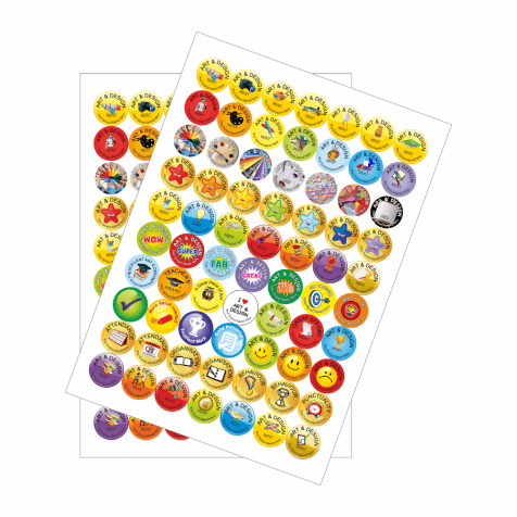 Art & Design Reward Stickers - Variety Pack