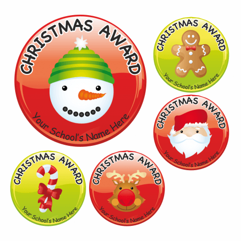 Christmas Reward Stickers