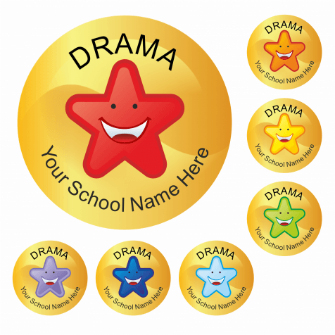 Drama Star Stickers