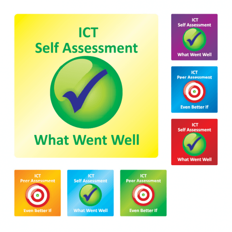 ICT Self/Peer Assessment Stickers