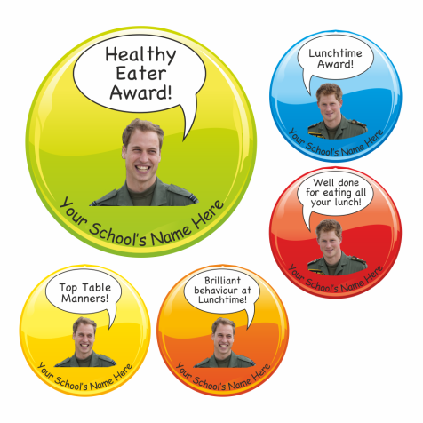 Princes Healthy Eating Award Stickers