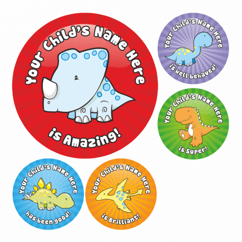 Dinosaur Praise Stickers