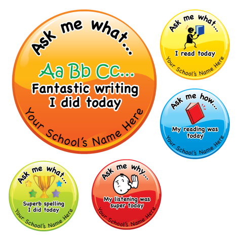 Ask Me Why Literacy Stickers