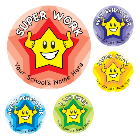 Behaviour Star Stickers