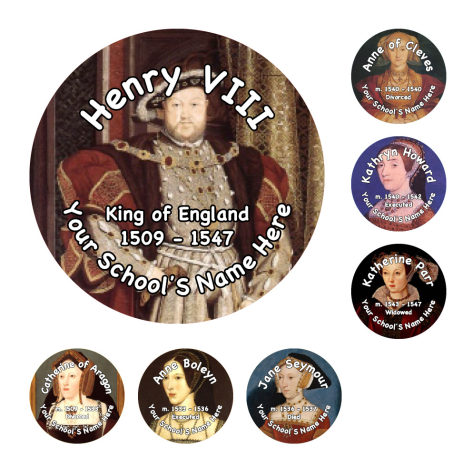 Henry VIII Stickers