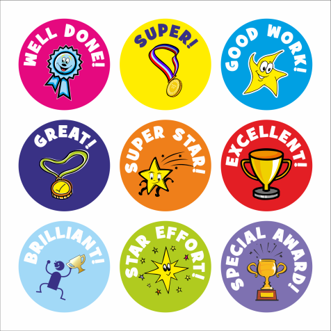 Mini Well Done Stickers