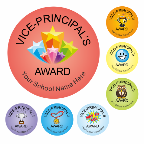 Vice Principal Reward Stickers