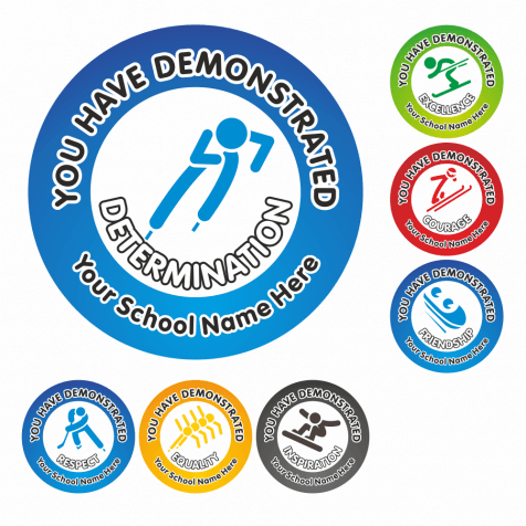 Winter Sports Value Stickers