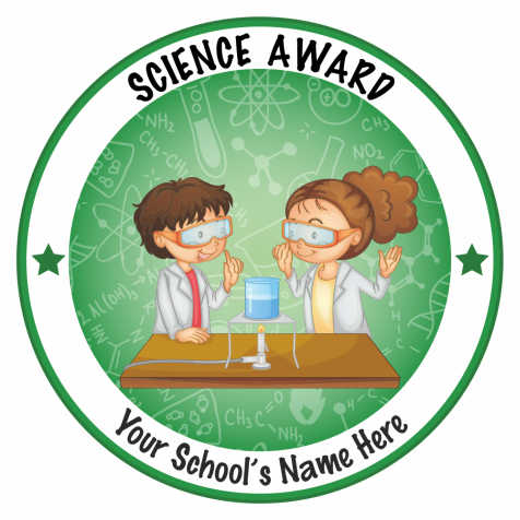 Super Sized Science Award Stickers