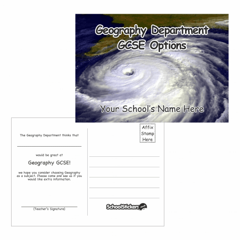 Geography Options Postcards