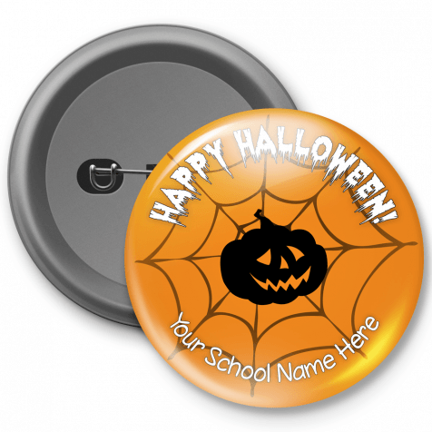 Happy Halloween Customised Button Badge