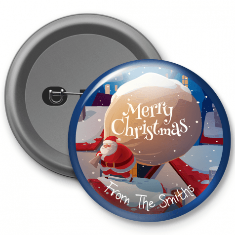 Christmas Customised Button Badge