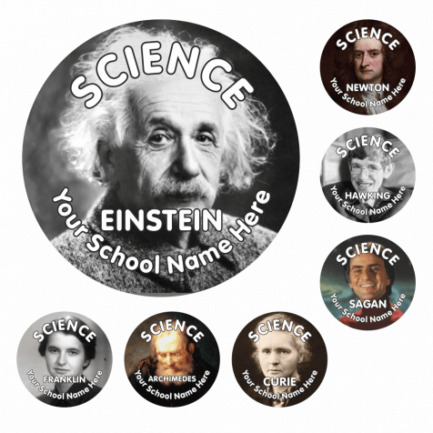 Great Scientists Reward Stickers
