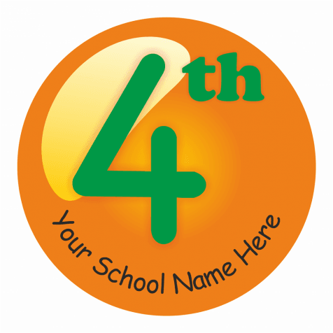 4th Place Sports Day Stickers