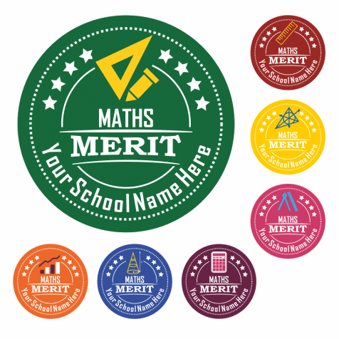 Maths Success Reward Stickers
