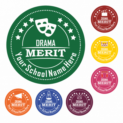 Drama Success Reward Stickers 