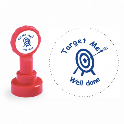 Xclamation Target Met Well Done Stamp
