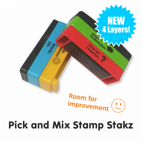 Pick and Mix Stamp Stakz - 4 Bricks