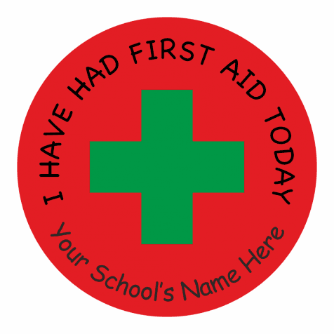 Injury "I have had first aid" Stickers