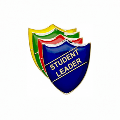 Student Leader Pin Badge - Shield