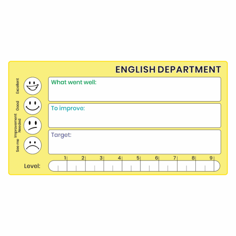 English GCSE Marking Stickers