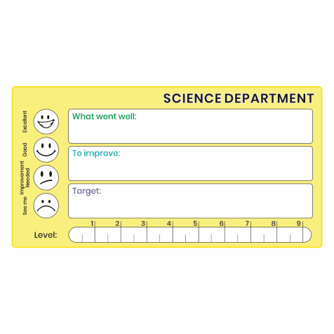 Science GCSE Marking Stickers