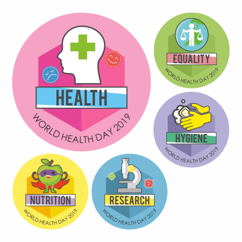 World Health Stickers