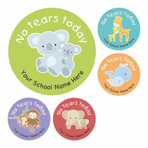 No Tears Today Stickers
