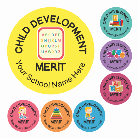 Child Development Merit Stickers
