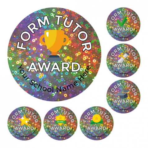 Form Tutor Holographic Stickers