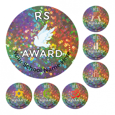 RS Holographic Stickers