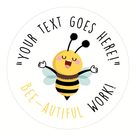 Bee-autiful Work Stickers