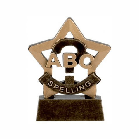 Spelling Mini Star Trophy