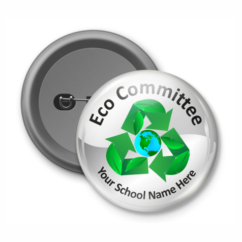 Eco Committee - Customised Button Badge