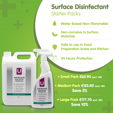 ULTIMAS Multi-Surface Disinfectant Starter Pack