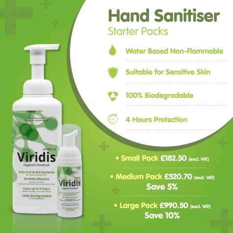 Viridis Hand Sanitiser Starter Pack