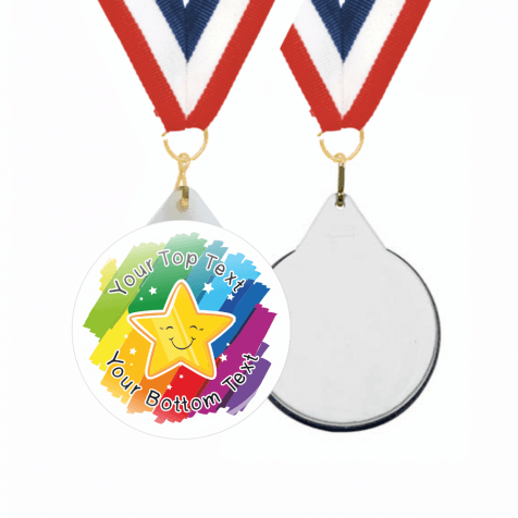 Rainbow Custom Medals & Ribbons