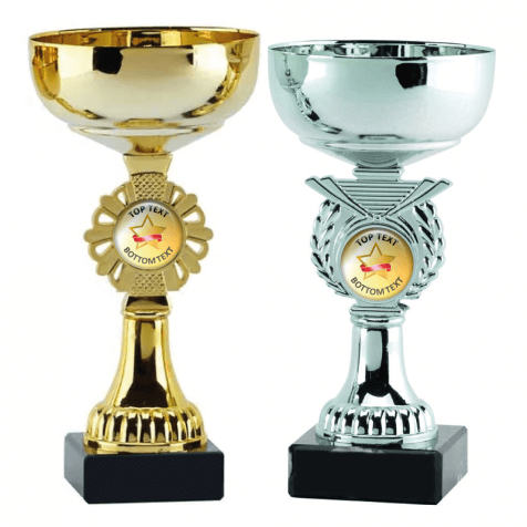 Cup Trophy - Gold Star Design