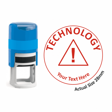 Technology Stamper - Warning Triangle