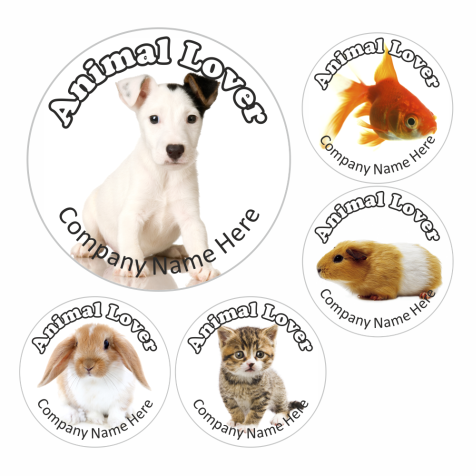 Animal Lover Reward Stickers - Photographic