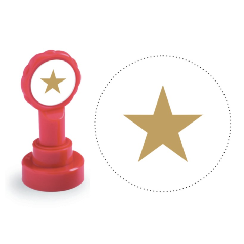 Xclamation Gold Star Stamp