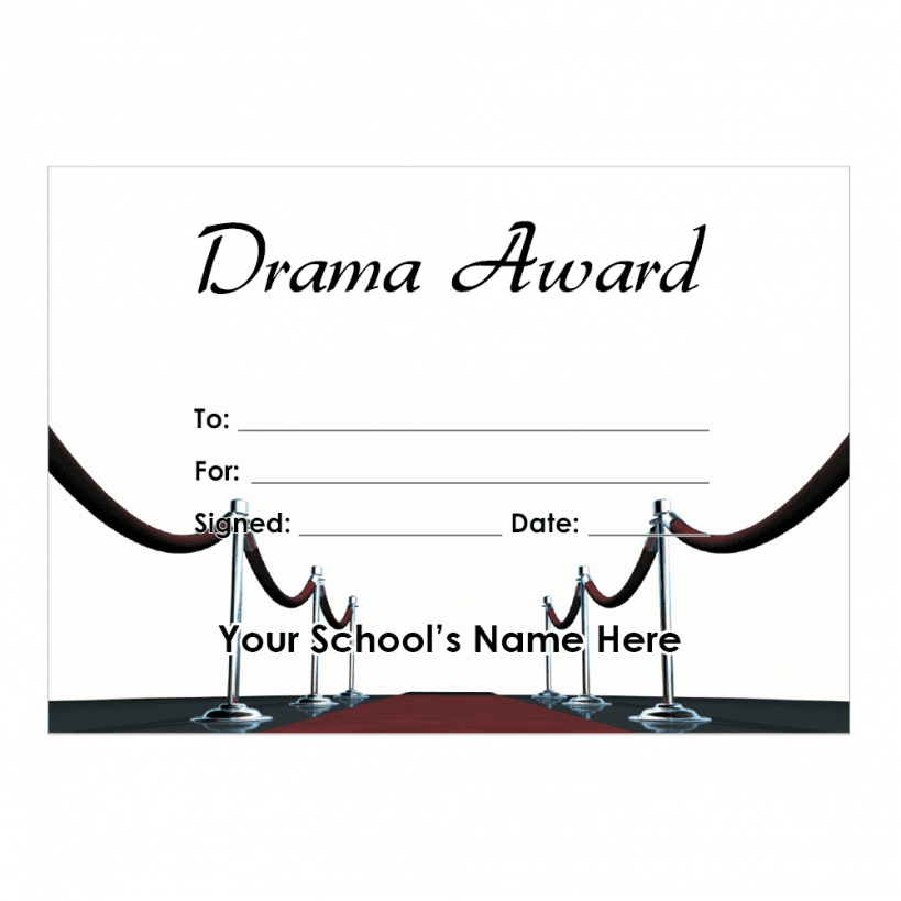 drama-award-certificate-free-certificate-templates-award