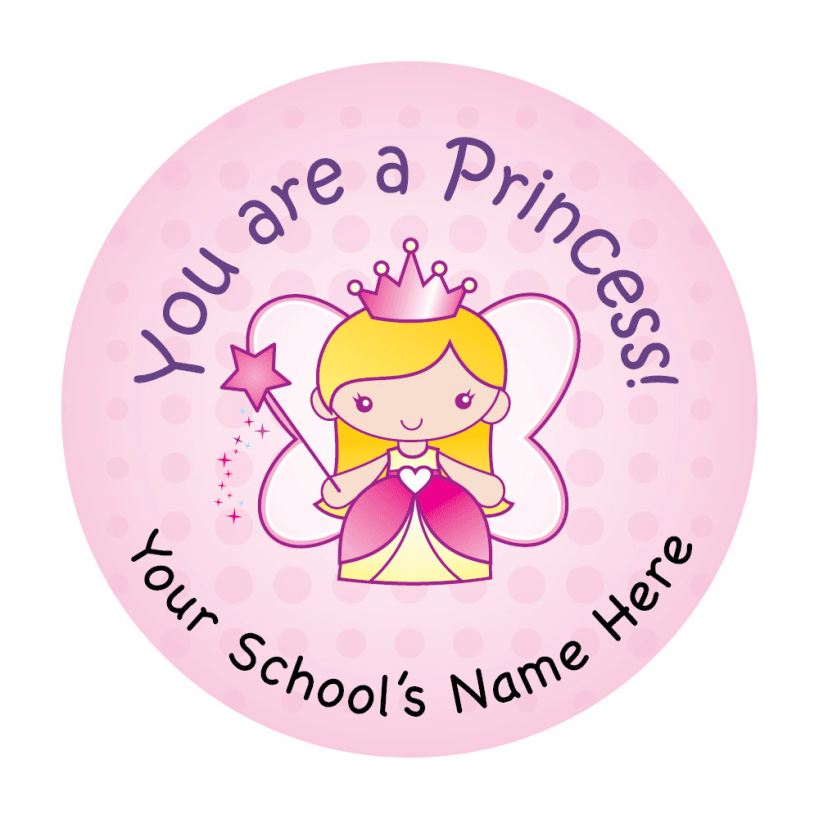 Disney Princess Teacher Rewards/Merit Motivational Princess Stickers x 5 