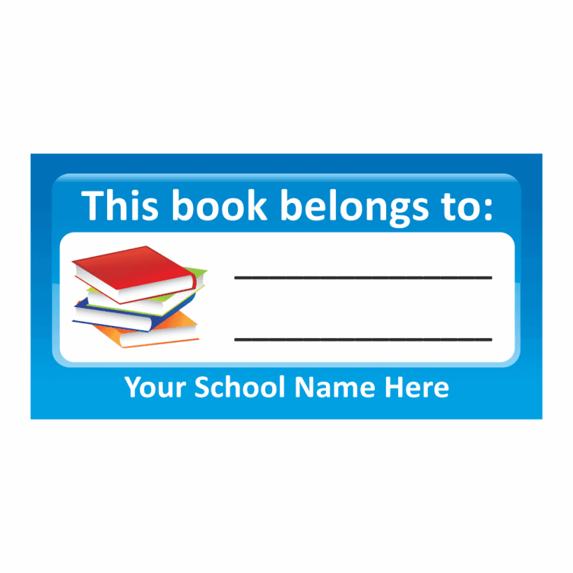 Book Label Stickers  School Stickers for Teachers